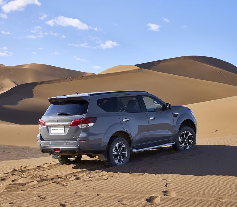 Внушительный внедорожный потенциал